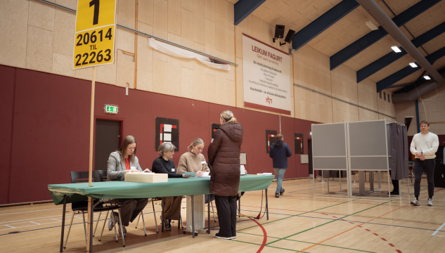 løgtingsvalið 2026, val, á vali, mynd: Bjarni