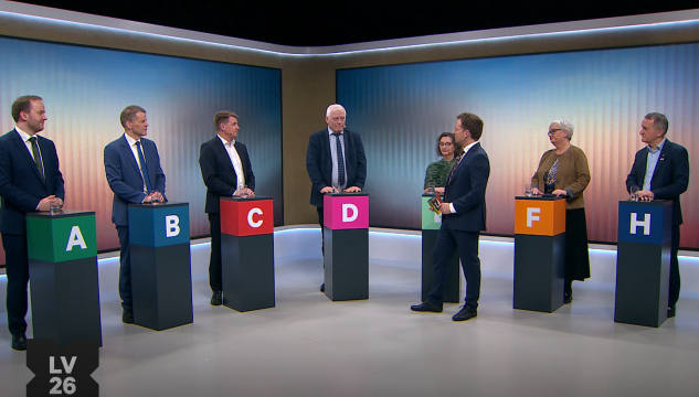 Løgtingsval 2026, valkvøld løgtingsval 2026