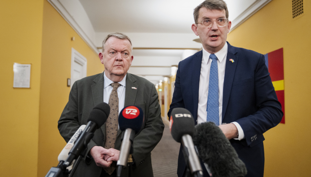 Lars Løkke Rasmussen og Troels Lund Poulsen