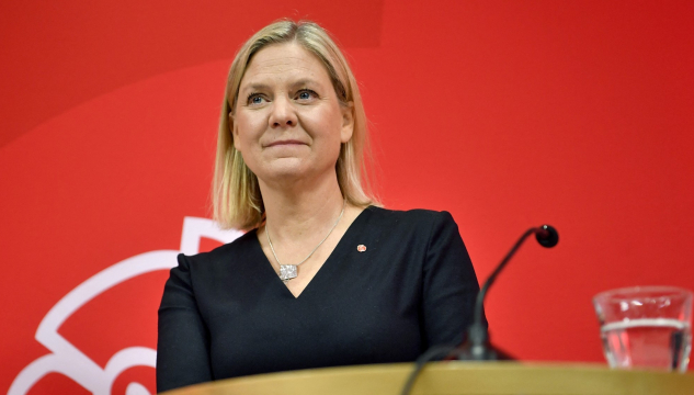 Magdalena Andersson - Mynd: AFP