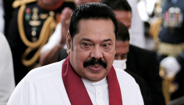 Mahinda Rajapaksa, Sri Lanka