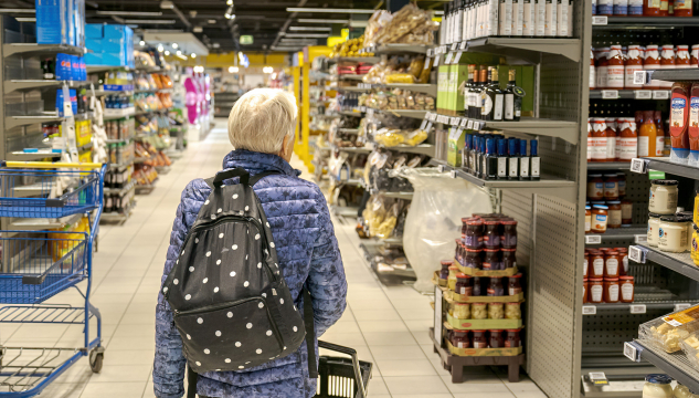 matvøruhandlar, matvøra, tómar hillar, Miklagarður, Á, Á handlar,