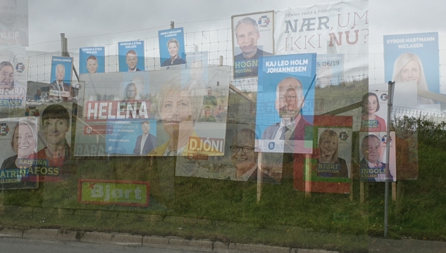 fólkatingsval 2019, fólkatingsval, valplakatir