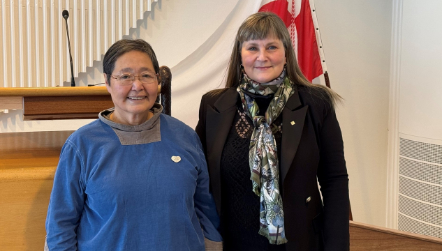 Mimi Karlsen og Bjørt Samuelsen