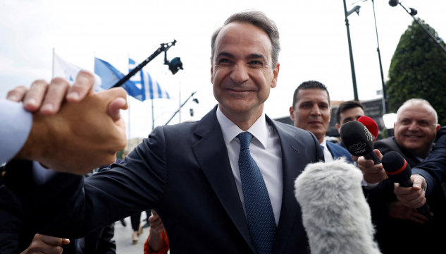 Kyriakos Mitsotakis, Grikkaland