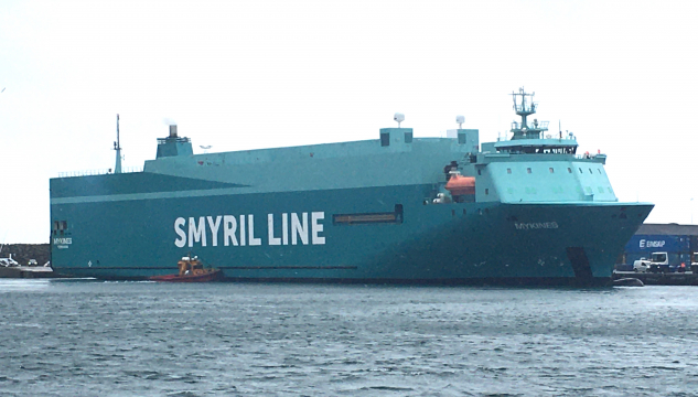 Mykines, farmaskip, Smyril Line