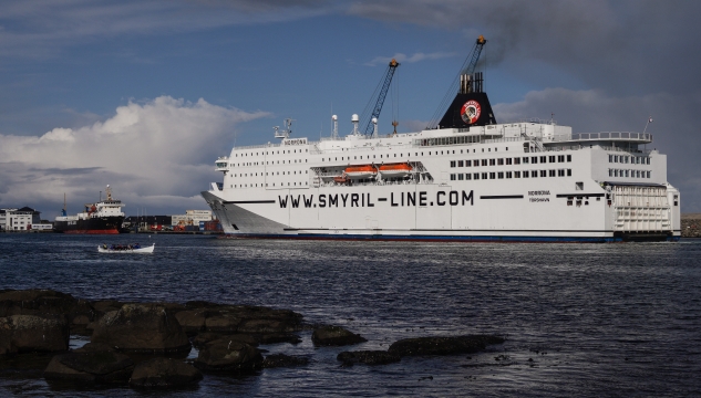 Norrøna, Smyril Line, ferðafólk, vinna, 