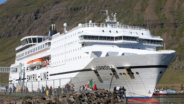 Norrøna á Seyðisfirði