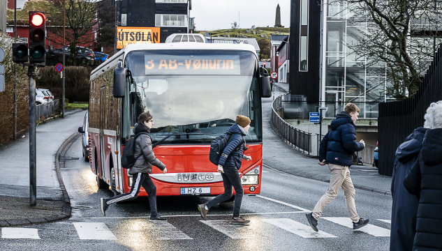 Bussleiðin 2023, bussar, ferðafólk