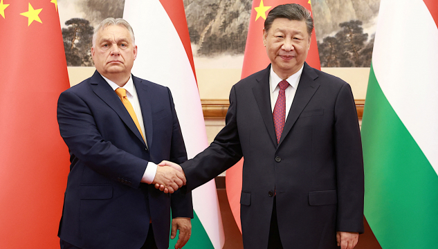Viktor Orban og Xi Jinping