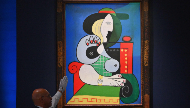 Picasso, málningur hjá Picasso