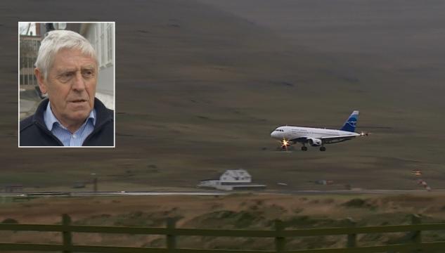 Poul Michelsen, Atlantic Airways, Atlantsflog