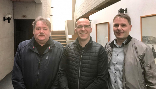 Heri Joensen, Bergur Debes Joensen og Derhard Jógvansson