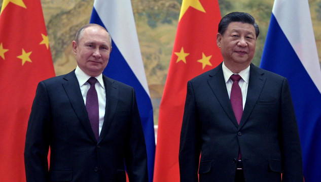 Vladimir Putin og Xi Jinping