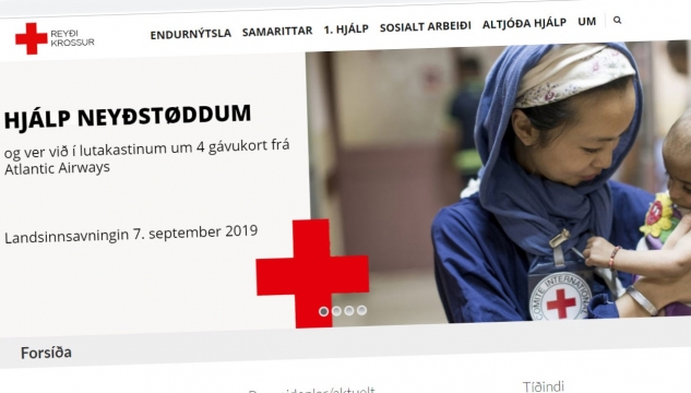 Reyði Krossur Føroya, redcross.fo