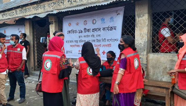 Reyði krossur Føroya, Bangladesh