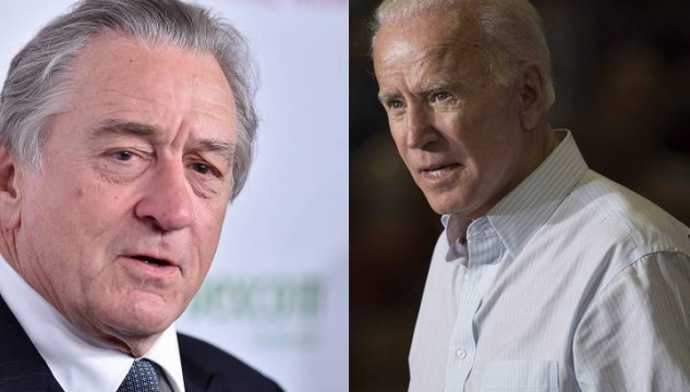 robert de niro Joe Biden rørbumbur