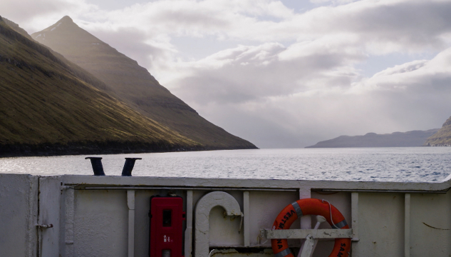 Sam, Strandferðslan, Strandfaraskip Landsins, Oyggjaleiðir, innanoyggjasigling, Kalsoyarleið, Kalsoyarleiðin, Kalsoyarsigling