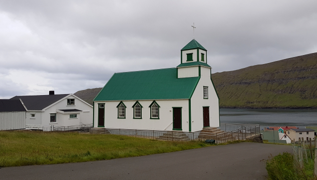 Sandvíkar kirkja, Kirkjan í Sandvík (14.07.2017)