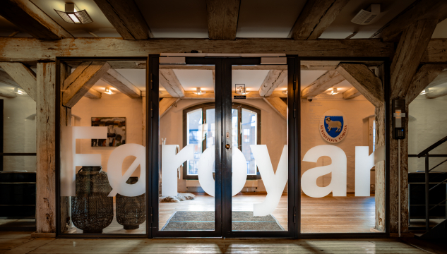 Sendistova Føroya, uttanríkistænastan, mynd: Bjarni Árting Rubeksen