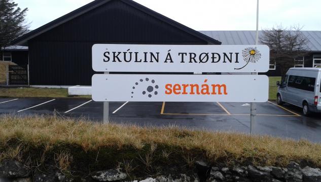 Sernám, Skúlin á Trøðni