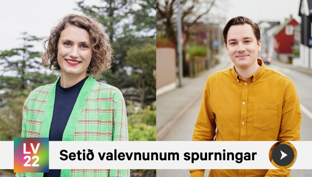 Ingilín Strøm Bjarni Arge set spurningar - Tingið