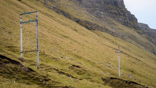 SEV, streymslit, lyktapelar