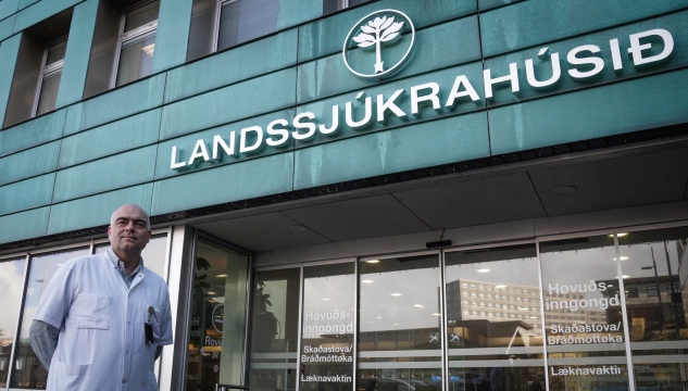Shahin Gaini, Corona, Landsjúkrahúsið, Læknar, Heilsustarvsfólk