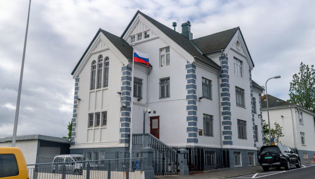 Russiska sendistovan í Reykjavík