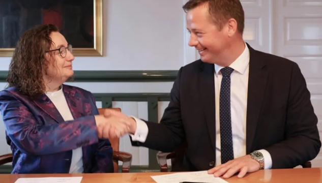 Sirið Stenberg og Thomas Danielsen