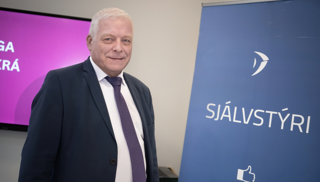 Løtingsvalið 2026, Sjálvstýri tíðindafund, mynd: Bjarni