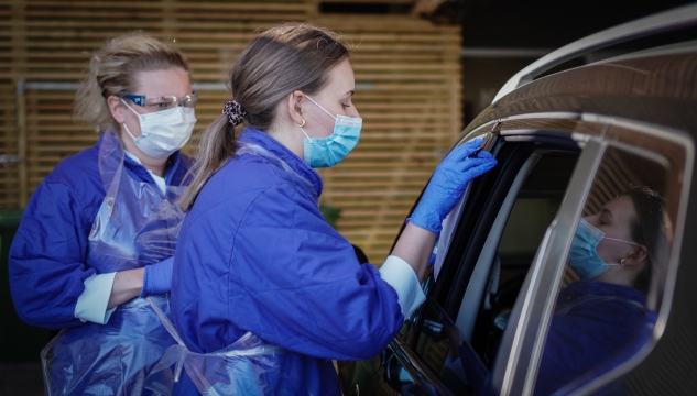 Covid-19, korona,corona, Kanning, Poding, sjúkrarøktarfrøðingar, LS, Landsjúkrahúsið,