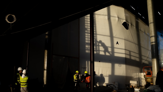 Skúlin á Fløtum, arbeiði, vinna, handverkarar