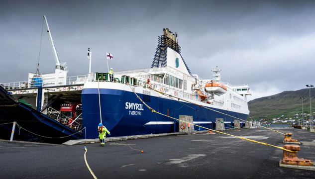 Smyril - mynd: Fiskivinnu- og samferðslumálaráðið