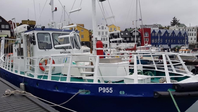 Spógvin, strandfaraskip, Mynd: Heðin Mortensen