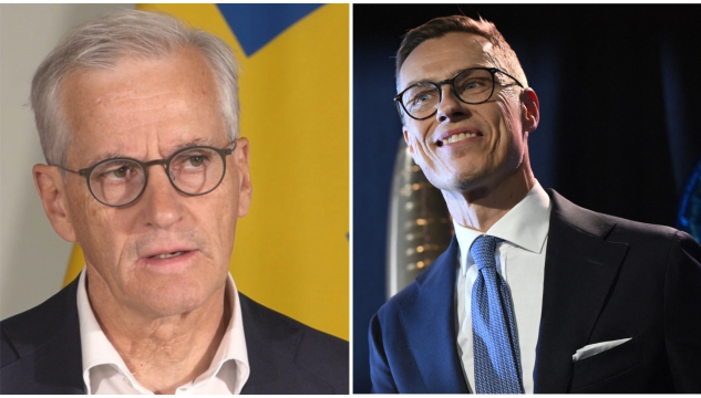 Jonas Gahr Støre og Alexander Stubb
