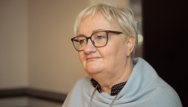 Ruth Vang, suðuroyingar mótmæla, suðuroyarleiðin, mynd: BR