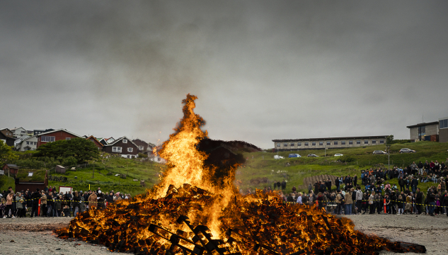 Summarsólstøður í Sandagerði
