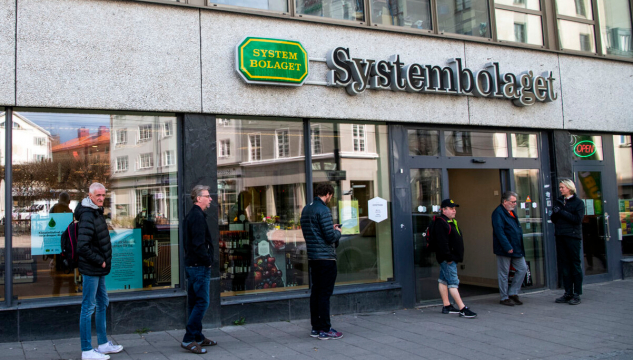 Systembolaget, svenska rúsdrekkasølan, rúsdrekkasølan í Svøríki