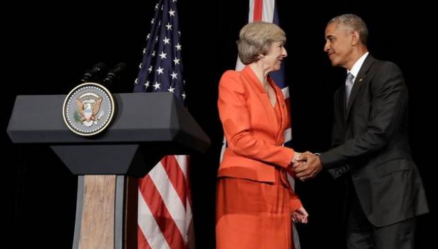 Theresa May, Barack Obama, G20, 03092016