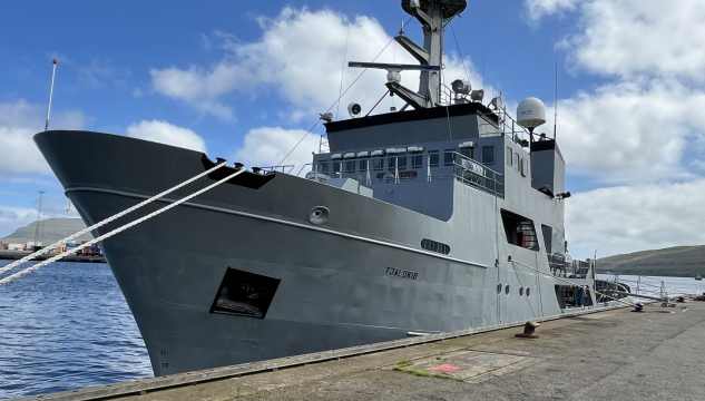 Tjaldrið, vaktarskip