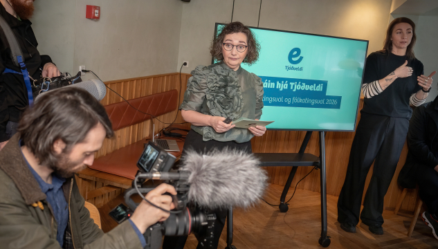 Tjóðveldi tíðindafund, Løgtingsavalið 2026, mynd: Bjarni