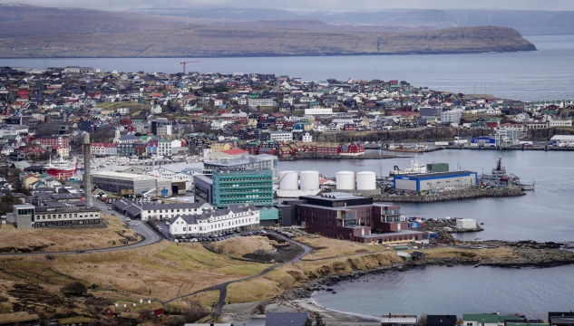 Tórshavnar Kommuna, Tórshavn, Tórshavnar Havn, Bústaðir,  Landsjúkrahúsið, LS, Sethús, Íbúðir, Fólk, Íbúgvar, 