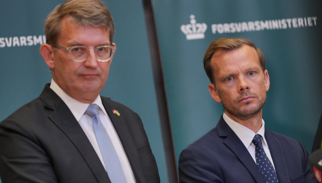 Troels Lund Poulsen og Peter Hummelgaard