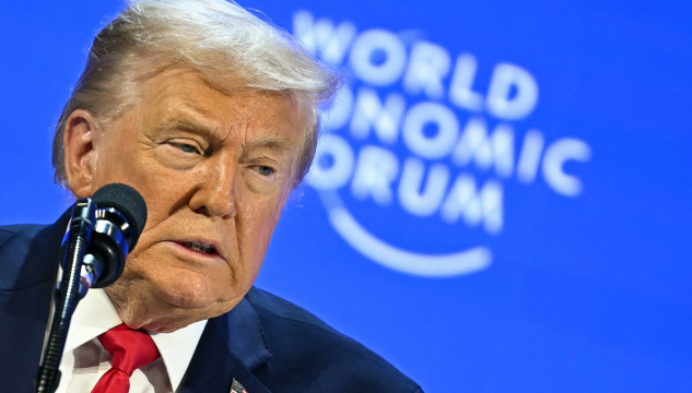 Donald Trump í Davos