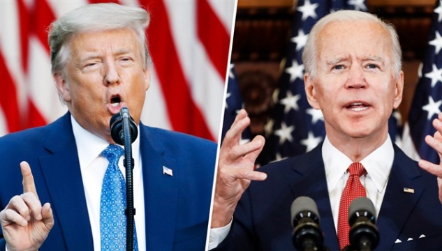 Donald Trump og Joe Biden