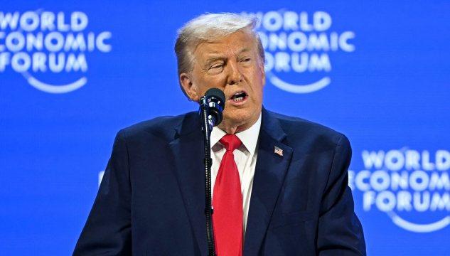 Donald Trump í Davos