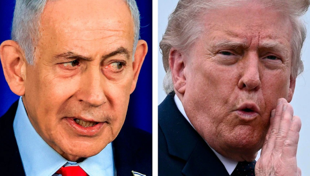 Donald Trum og Benjamin Netanyahu