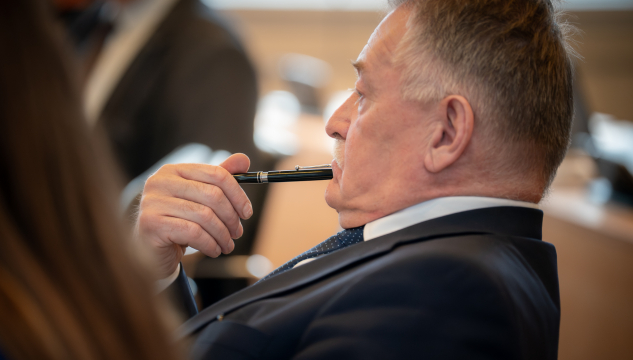 Jacob Vestergaard, pensjónsaldur 3.viðgerð, suðuroyartunnilin 3.viðgerð, mynd: Bjarni