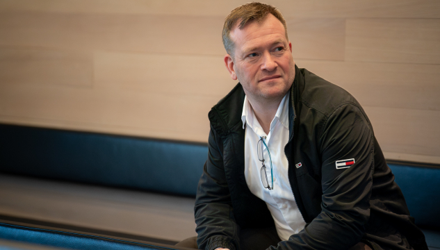 Teitur Samuelsen, pensjónsaldur 3.viðgerð, suðuroyartunnilin 3.viðgerð, mynd: Bjarni